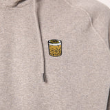 Whisky Sour | Embroidered Organic Cotton Men Hoodie