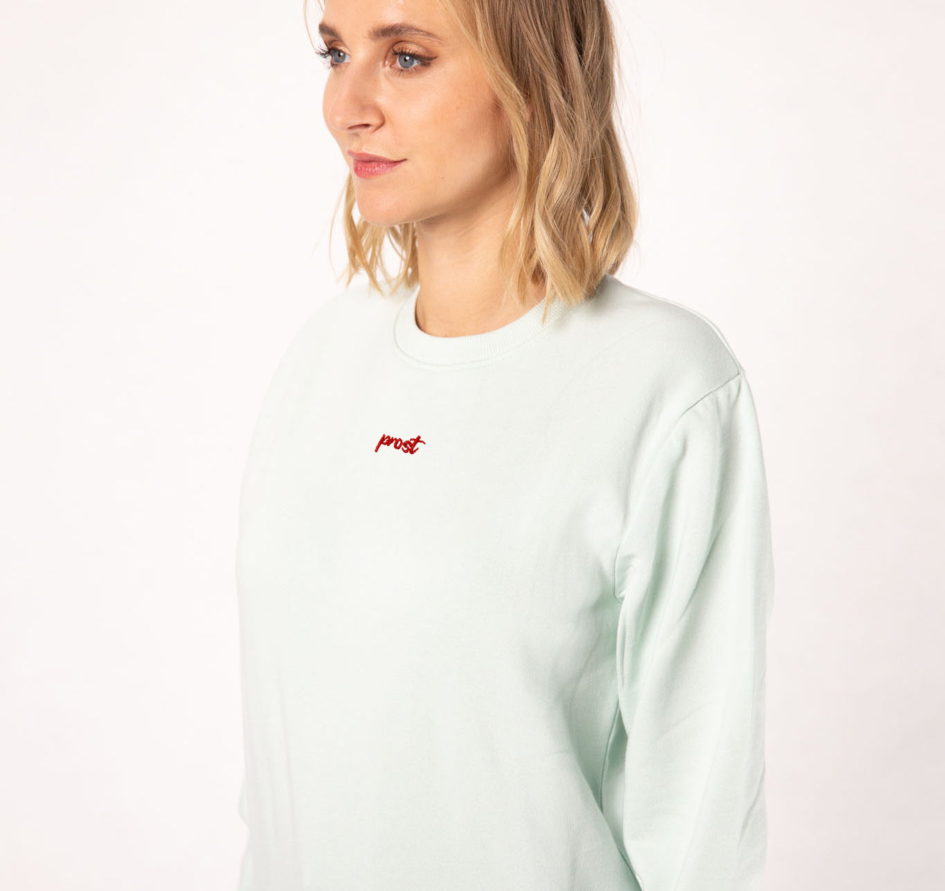 Cheers Collection | Embroidered Organic Cotton Women's Sweater