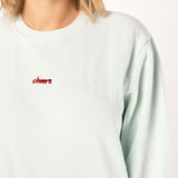 Cheers Collection | Embroidered Organic Cotton Women's Sweater