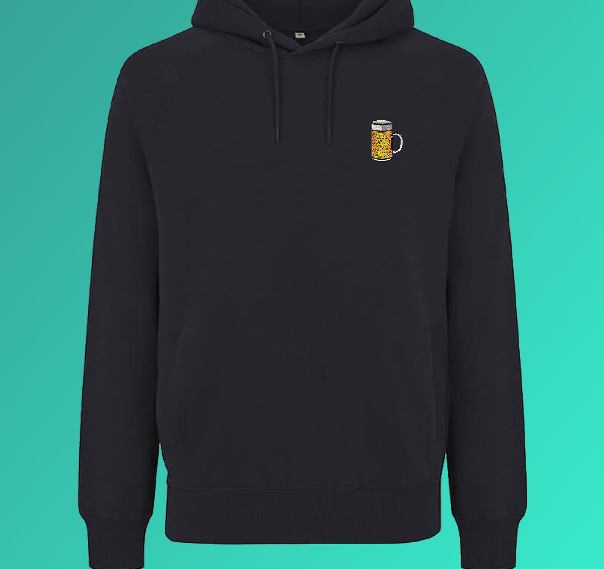 Maßkrug | Men's Embroidered Organic Cotton Hoodie