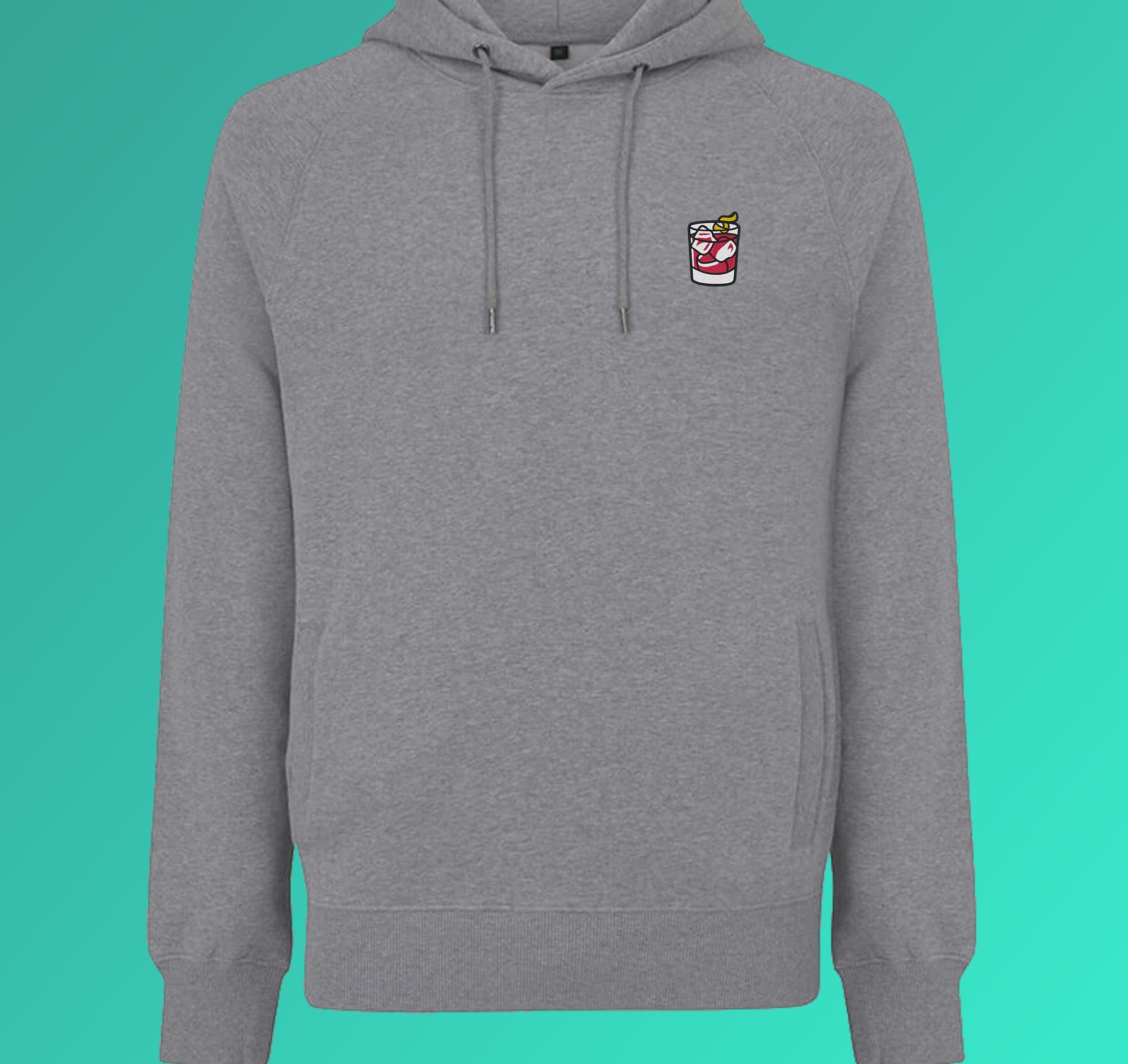 Negroni | Embroidered Organic Cotton Men Hoodie