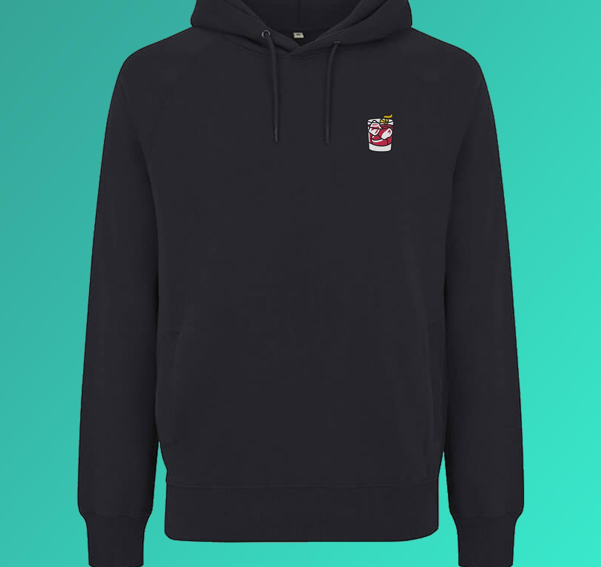 Negroni | Embroidered Organic Cotton Men Hoodie
