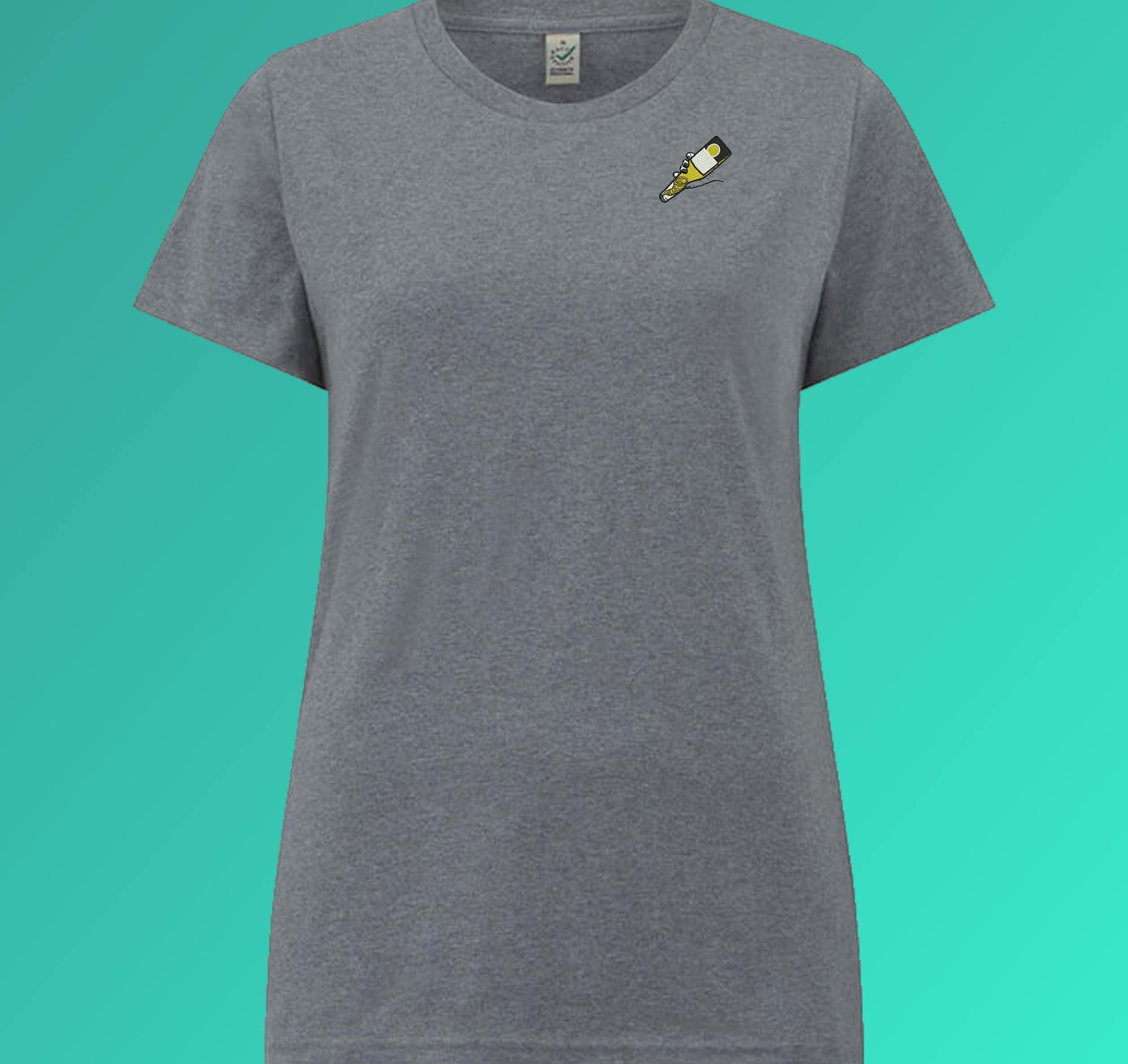 Tornado | Embroidered Women's Organic Cotton T-Shirt
